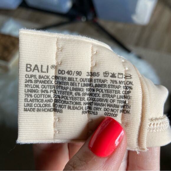 BALI MINIMIZER 3385 40DD NUDE BRA UNDERWIRE - Picture 2 of 5